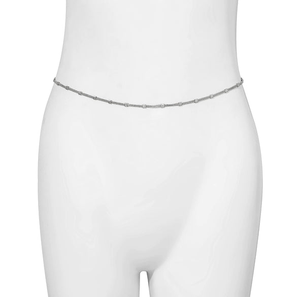 Jewelry Metal Body Chain Geometric Waist Chain For Women