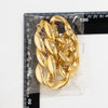 Jewelry Metal Buckle Single Layer Necklace Punk Geometric Style Plastic Plating Aluminum Chain