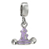 Jewelry Metal Cartoon Princess Skirt Beaded Pendant Totem Electroplated Diy Bracelet Beads Accessories