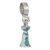 Jewelry Metal Cartoon Princess Skirt Beaded Pendant Totem Electroplated Diy Bracelet Beads Accessories