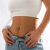 Jewelry Metal Chain Body Chain Waist Chain Sequins Stacked Love Claw Tassel Rhinestone Multiple Circles Lobster Clasp