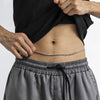Jewelry Metal Chain Men's Body Chain Waist Chain Punk Exaggerated Simple Single Layer Iron Chain Leisure Style