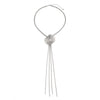 Jewelry Metal Copper Chain Imitation Pearls Geometric Highend Electroplating Clavicle Chain