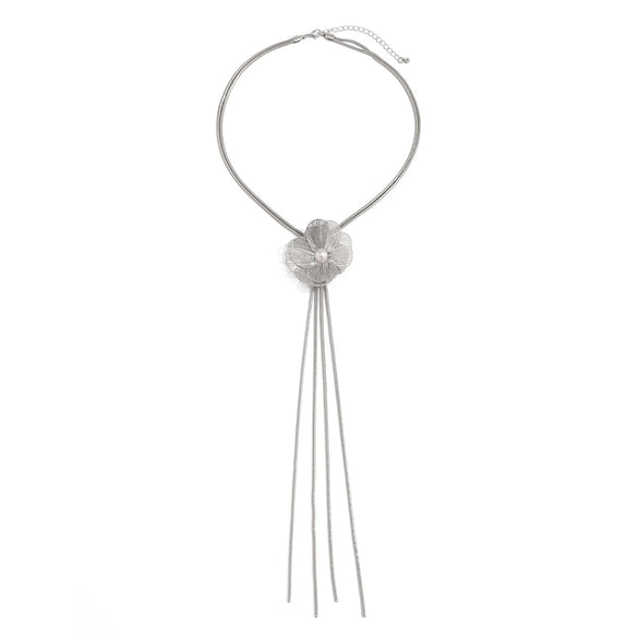 Jewelry Metal Copper Chain Imitation Pearls Geometric Highend Electroplating Clavicle Chain