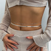 Jewelry Metal Double Circle Snake Bone Body Chain For Female Sexy Cold Style