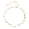 Jewelry Metal Doublelayer Simple Chain Body Chain Waist Chain