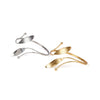 Jewelry Metal Geometric Exaggerated Open Arm Ring Bracelet Electroplated For Women