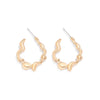 Jewelry Metal Heart Shape Geometric Electroplating Women's Earrings