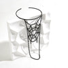 Jewelry Metal Hollow Chain Tassel Arm Chain Spider Web Opening Bracelet For Women