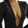 Jewelry Metal Imitation Pearl Clavicle Chain Necklace Cartoon Geometric Alloy Pendant Box Chain For Women