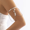 Jewelry Metal Iron Chain Arm Chain Star Pattern Open Bracelet For Women
