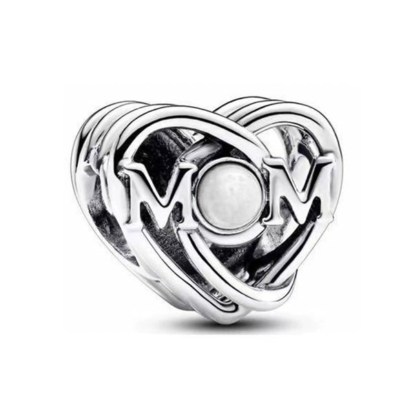 Jewelry Metal Love Chain Pendant With Totem Pattern Electroplating Original Design