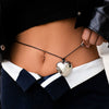Jewelry Metal Love Pendant Waist Chain Weaving Material For Women
