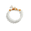 Jewelry Metal Pearl Beaded Butterfly Turquoise Imitation Crystal Elastic Microinlaid Geometric Diamond Women's Bracelet