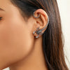 Jewelry Metal Punk Dark Animal Scorpion Outline Ear Studs And Ear Clips Electroplated