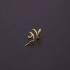 Jewelry Metal Punk Snakeshaped Electroplated Women's Ear Clip Earrings