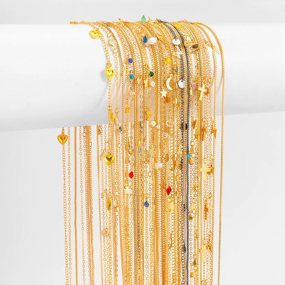 Jewelry Metal Sequin Geometric Pendant Body Chain Waist Chain Set For Women Minimalist Style