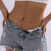 Jewelry Metal Simple Sequin Double Circle Waist Chain For Women