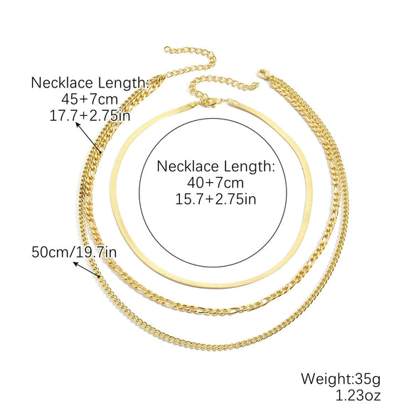 Jewelry Metal Snake Bone Chain With Wave And Geometric Pattern Electroplated For Women
