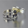 Jewelry Metal Star Electroplated Combination Set Ring