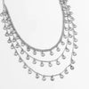Jewelry Metal Star Waist Chain With Alloy Inlaid Artificial And Semiprecious Stones Electroplated