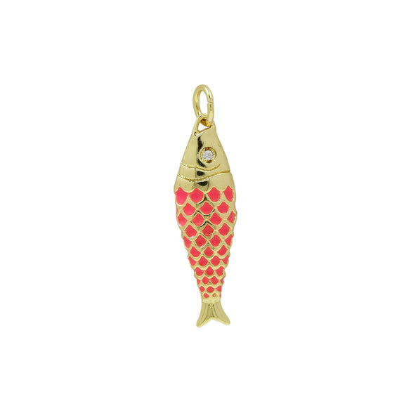 Jewelry Necklace Copper Brass Animal Zodiac Ocean Conch Starfish Small Fish Diy Handmade Electroplated