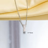 Jewelry Necklace Copper Gemstone Letter Electroplated