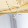 Jewelry Necklace Copper Gemstone Letter Electroplated