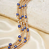 Jewelry Necklace Copper Glass Geometric Electroplating Devil's Eye