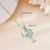 Jewelry Necklace Copper O Chain Mixed Gemstone Inlay Microinlaid Zircon Star Moon Electroplating Women's