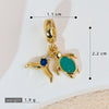 Jewelry Necklace Pendant Copper Animal Zodiac Design With Electroplating Marine Series