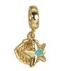 Jewelry Necklace Pendant Copper Animal Zodiac Design With Electroplating Marine Series