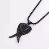Jewelry Necklace Punk Fivepointed Star Skull Round Doll Pattern Stainless Steel Polish Casting For Men