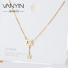 Jewelry Necklace Sterling Silver Style Sweater Clavicle Chain Fivepointed Star Accessories Wholesale