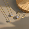 Jewelry Nose Diamond Necklace S925 Sterling Silver 8A Flash Zirconium Clavicle Chain Geometric Style Electroplated O Word Chain
