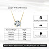 Jewelry Nose Diamond Necklace S925 Sterling Silver 8A Flash Zirconium Clavicle Chain Geometric Style Electroplated O Word Chain