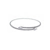 Jewelry Open Elastic Bracelet Rhinestone Highgrade Zircon Set With Diamonds Sweet Geometric Style