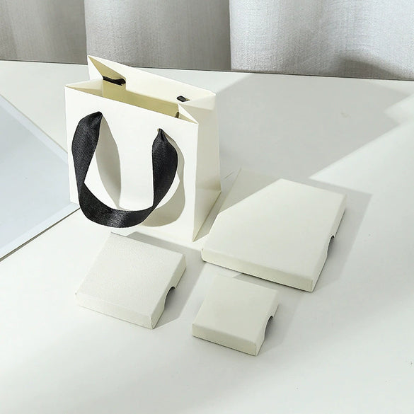 Jewelry Packaging Box With Heaven And Earth Cover Made Of Paper And Cardboard