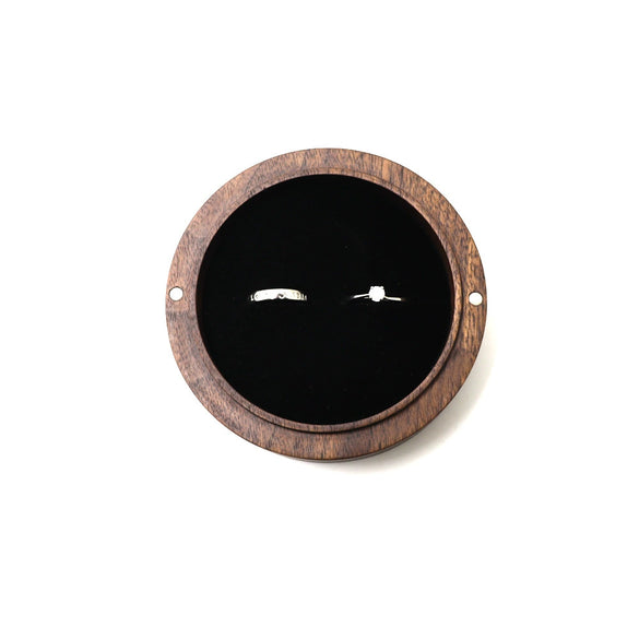 Jewelry Packaging Box Wooden For Ring Earrings