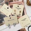 Jewelry Packaging Display Card Made Of Vanilla Paper With Four Color Printing For Earrings Necklace Hairband Hairpin Spot Jewelry