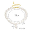 Jewelry Pearl Box Chain Necklace For Women Fashion Natural Pearl Style