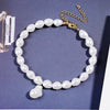 Jewelry Pearl Box Chain Necklace For Women Fashion Natural Pearl Style