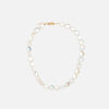 Jewelry Pearl Box Chain Necklace For Women Fashion Natural Pearl Style