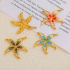 Jewelry Pendant Bracelet Necklace Earrings Starfish Titanium Steel Stainless Steel Dripping Oil