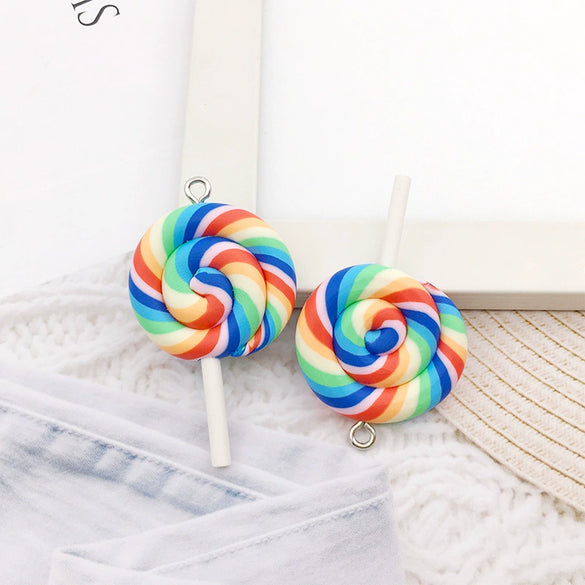 Jewelry Pendant Candy Food Toy Creative Diy Glue Resin Plastic Accessories