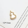 Jewelry Pendant Earrings Necklace Copperclad Gold Inlaid Acrylic Imitation Motherofpearl Butterfly Moon Gourd Diy Handmade Electroplated Geometric Style