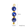 Jewelry Pendant Natural Stone Pearl Stainless Steel Geometric Electroplated Handmade
