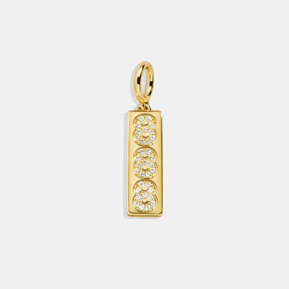 Jewelry Pendant Necklace Brass Geometric Quadrilateral With Diamond For Women
