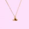 Jewelry Pendant Necklace Denim Boots Cowboy Hat Retro Style Copper Titanium Steel Electroplated 18K Gold