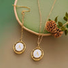 Jewelry Pendant Stainless Steel Oval Electroplating Handmade